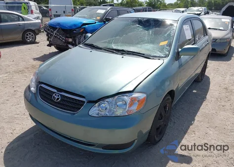 2007 Toyota Corolla Le z USA, uszkodzony, nr VIN 2T1BR32E97C716484